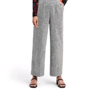 Chic Gray Women's Wide-Leg Pantsuit size 10